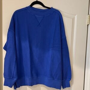 Aerie Women's Blue Long Sleeve Tee